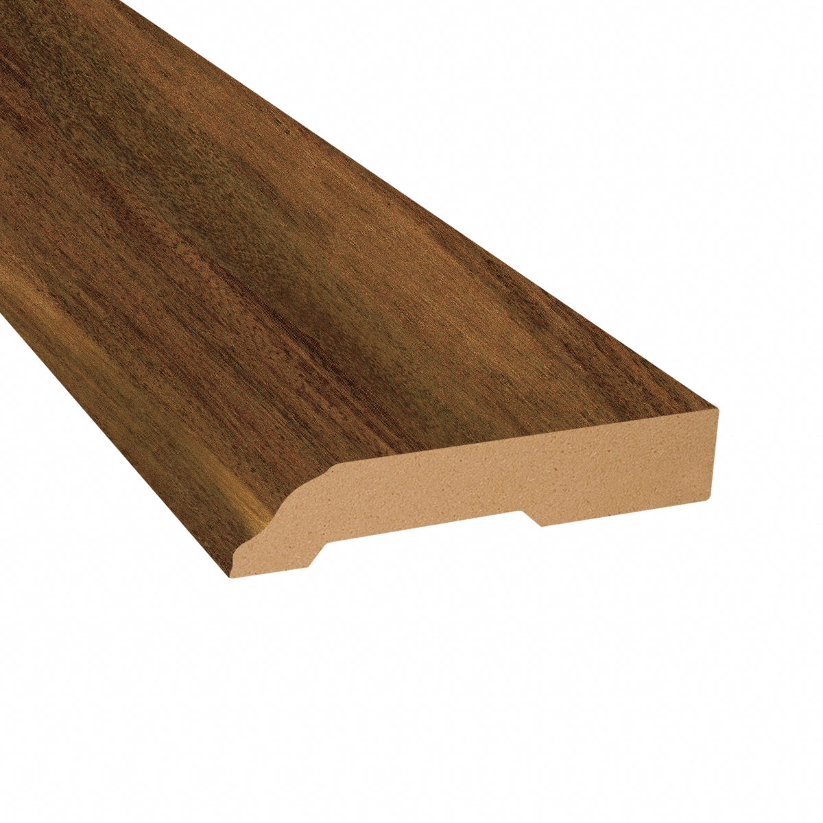 Tobacco Road Acacia Vinyl 3.25 in wide x 7.5 ft Length Baseboard