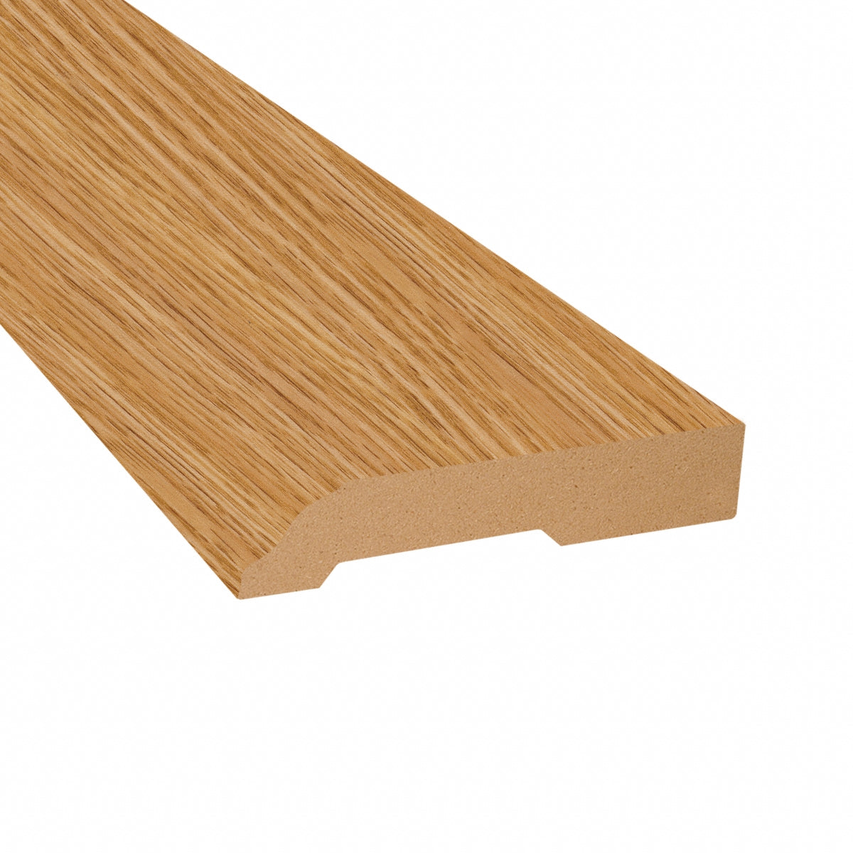 Red Oak Vinyl 3.25 in wide x 7.5 ft Length Baseboard