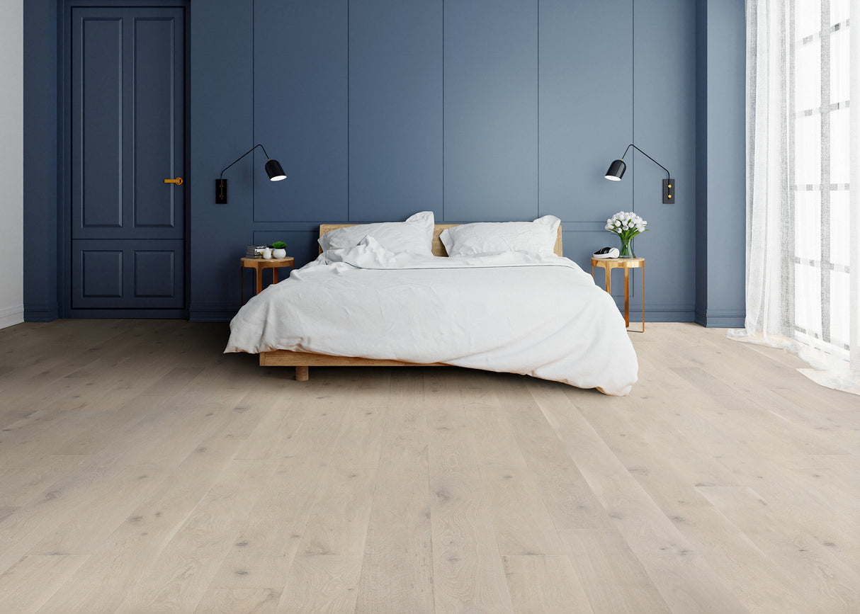 5/8 in. Barcelona White Oak Prefinished Engineered Hardwood Flooring 7.5 in. Wide