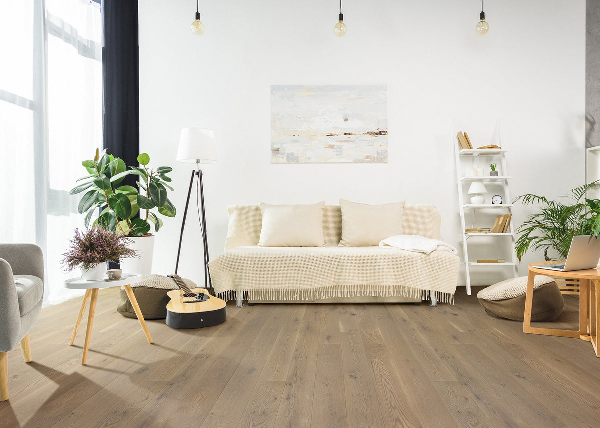 5/8 in. Vienna White Oak Engineered Hardwood Flooring - Sample