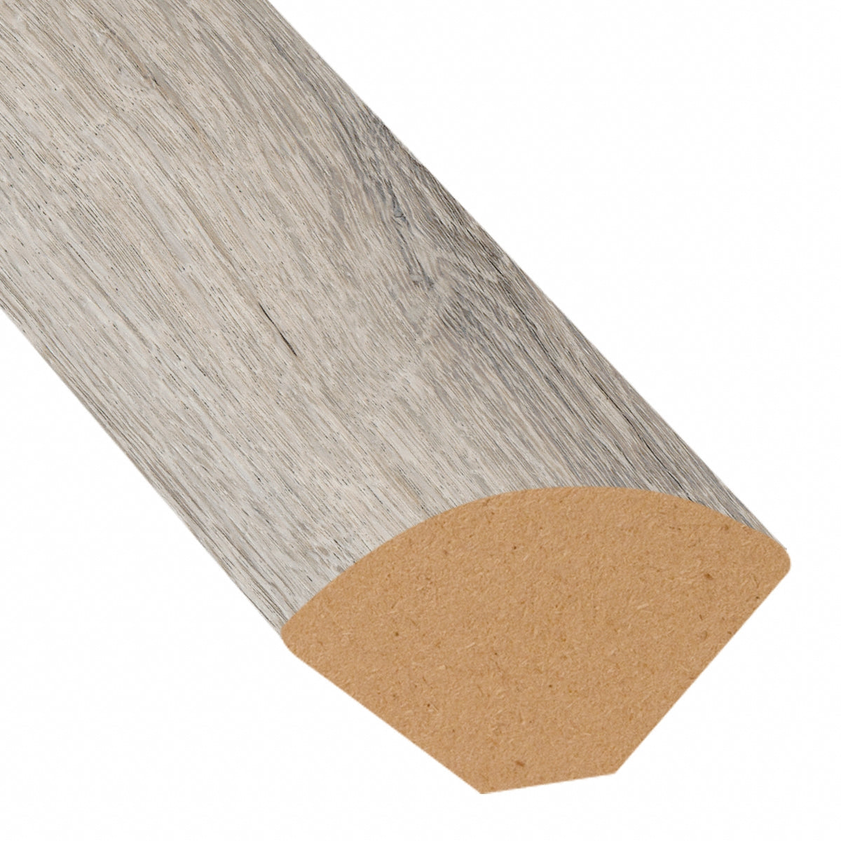 Dewey Meadow Oak Vinyl 0.75 in wide x 7.5 ft length Quarter Round