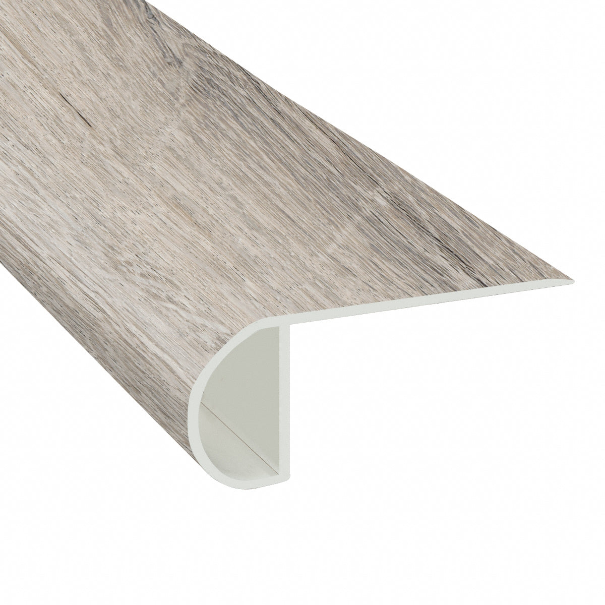 Dewey Meadow Oak Waterproof Vinyl 1in. Thick x 2.23 in. Wide x 7.5 ft. Length Low Profile Stair Nose