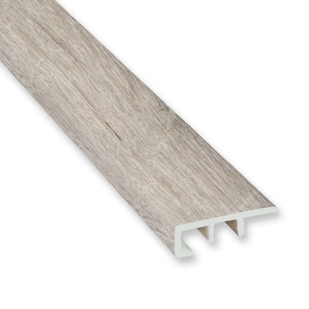 Dewey Meadow Oak Vinyl Waterproof 1.5 in wide x 7.5 ft Length End Cap