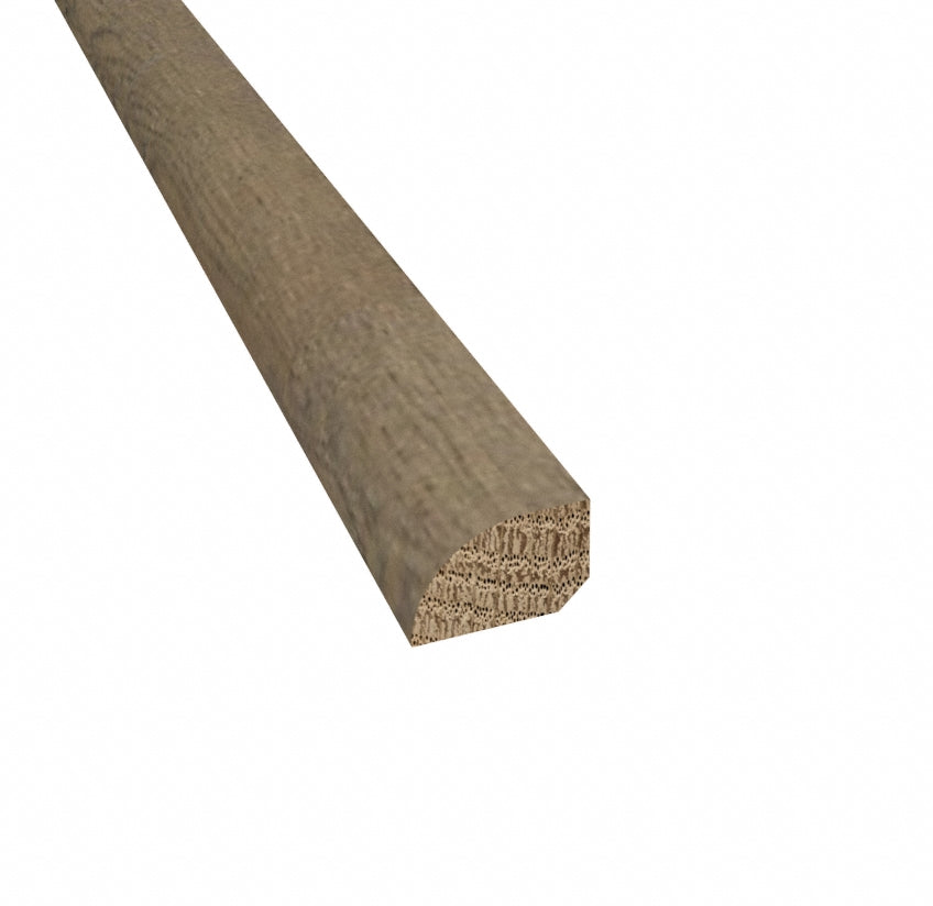Prefinished Monaco White Oak 3/4 in. Tall x 0.5 in. Wide x 6.5 ft. Length Shoe Molding
