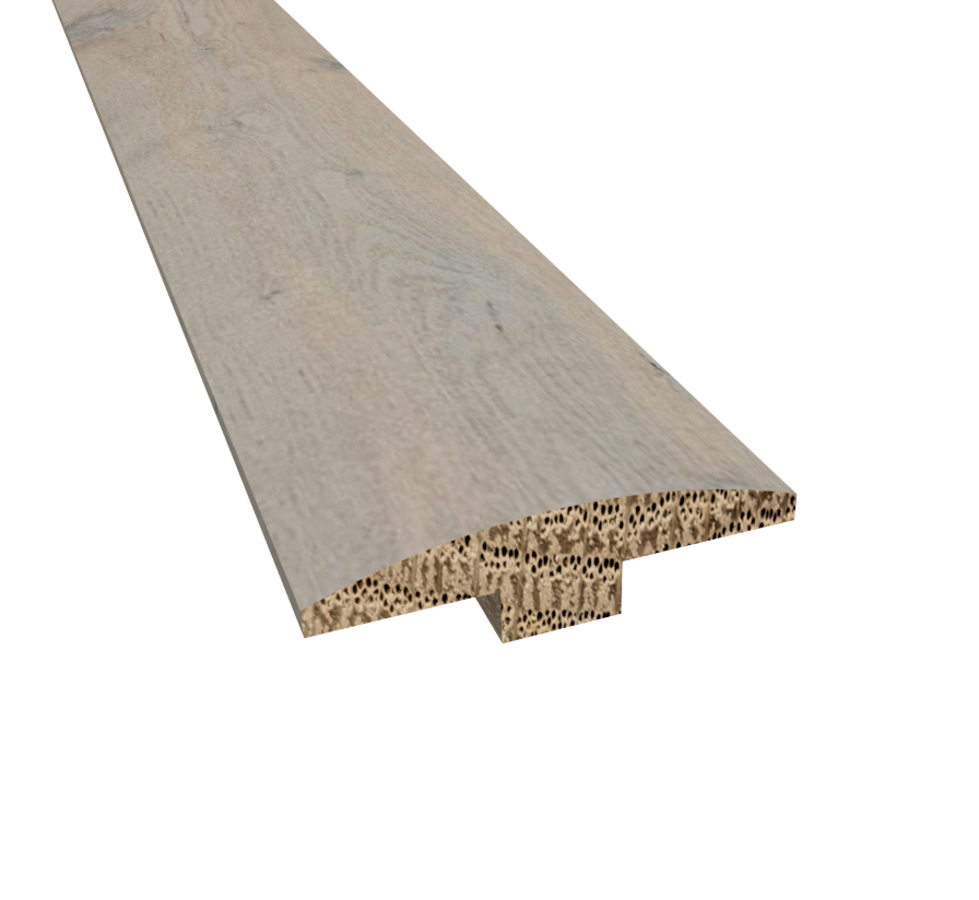 Prefinished Florence White Oak 2 in. Wide x 6.5 ft. Length T-Molding