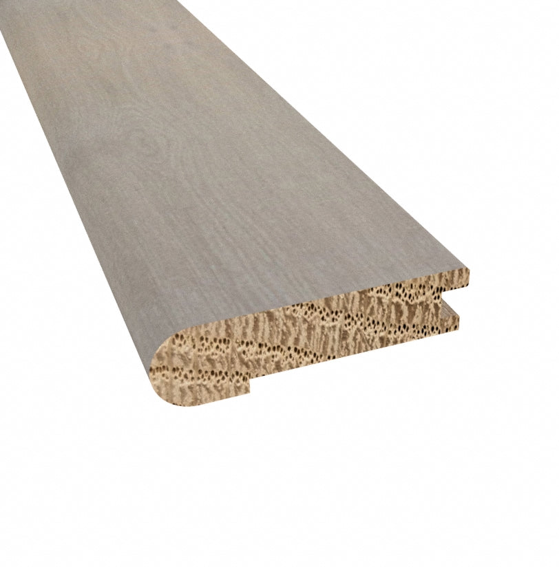 Prefinished Barcelona White Oak 5/8 in. Thick x 2.75 in. Wide x 6.5 ft. Length Stair Nose