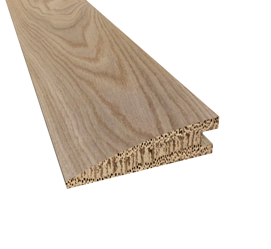 Prefinished Geneva White Oak 2.25 in. Wide x 6.5 ft. Length Reducer