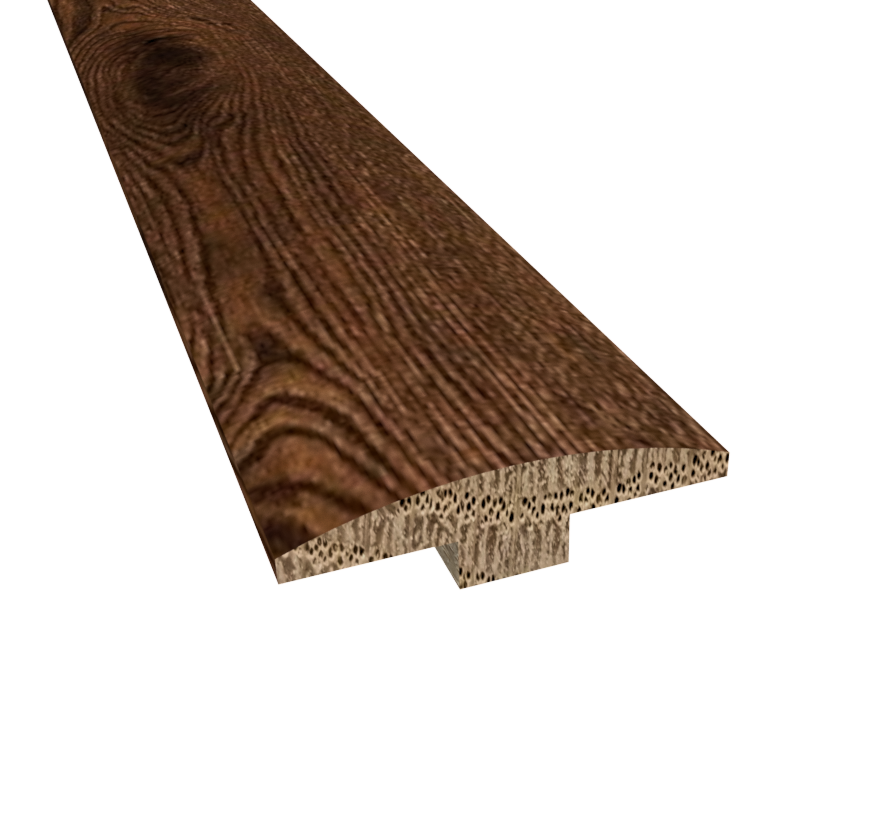 Prefinished Montpellier White Oak 2 in. Wide x 6.5 ft. Length T-Molding