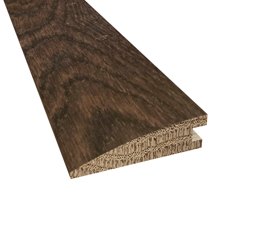 Prefinished Bordeaux White Oak 2.25 in. Wide x 6.5 ft. Length Reducer