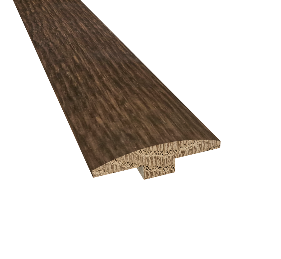 Prefinished Bordeaux White Oak 2 in. Wide x 6.5 ft. Length T-Molding