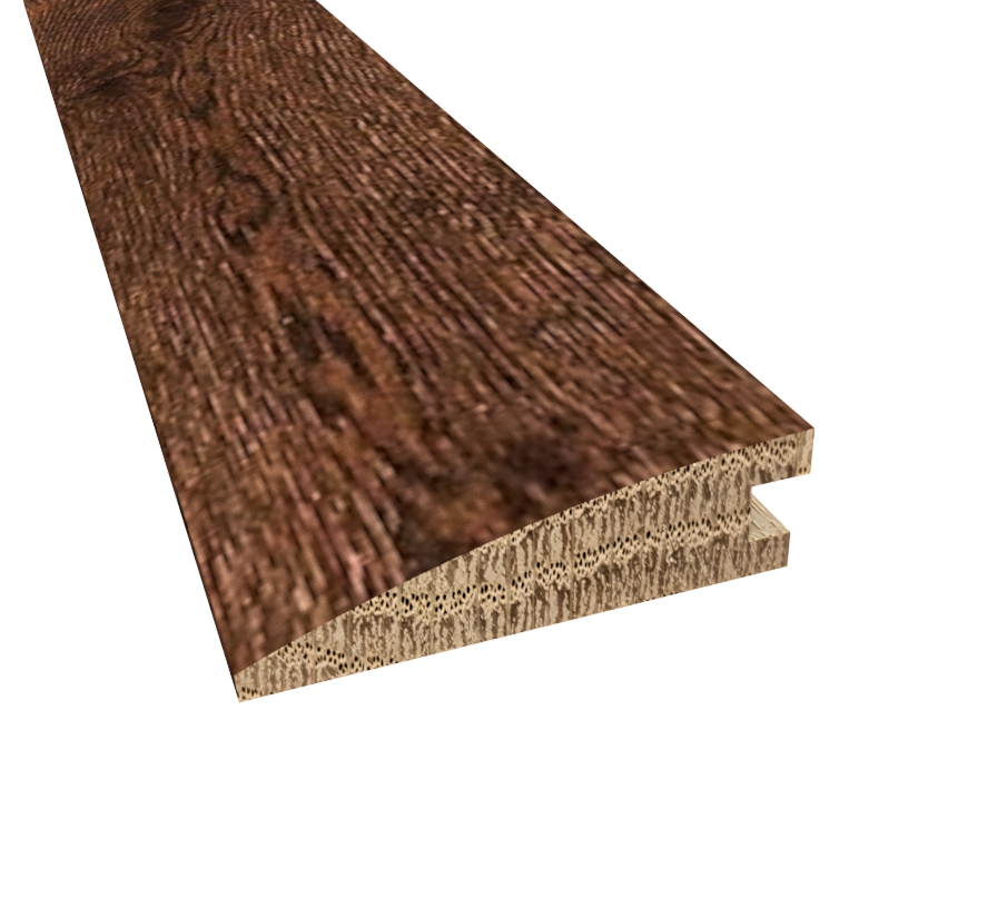 Prefinished Milan White Oak 2.25 in. Wide x 6.5 ft. Length Reducer