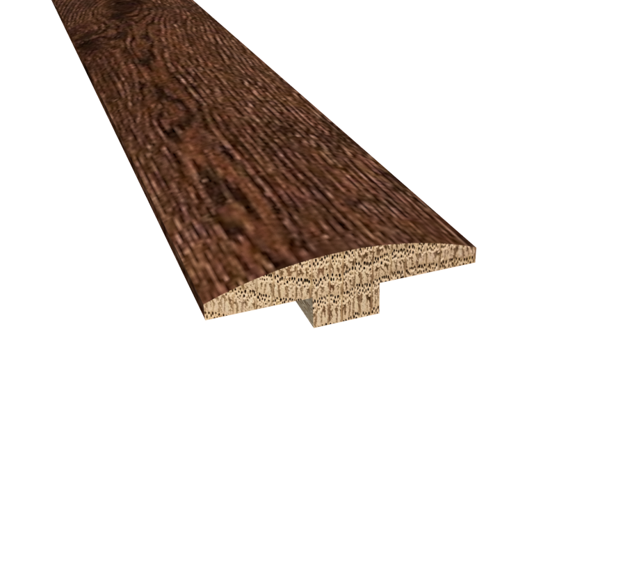 Prefinished Milan White Oak 2 in. Wide x 6.5 ft. Length T-Molding
