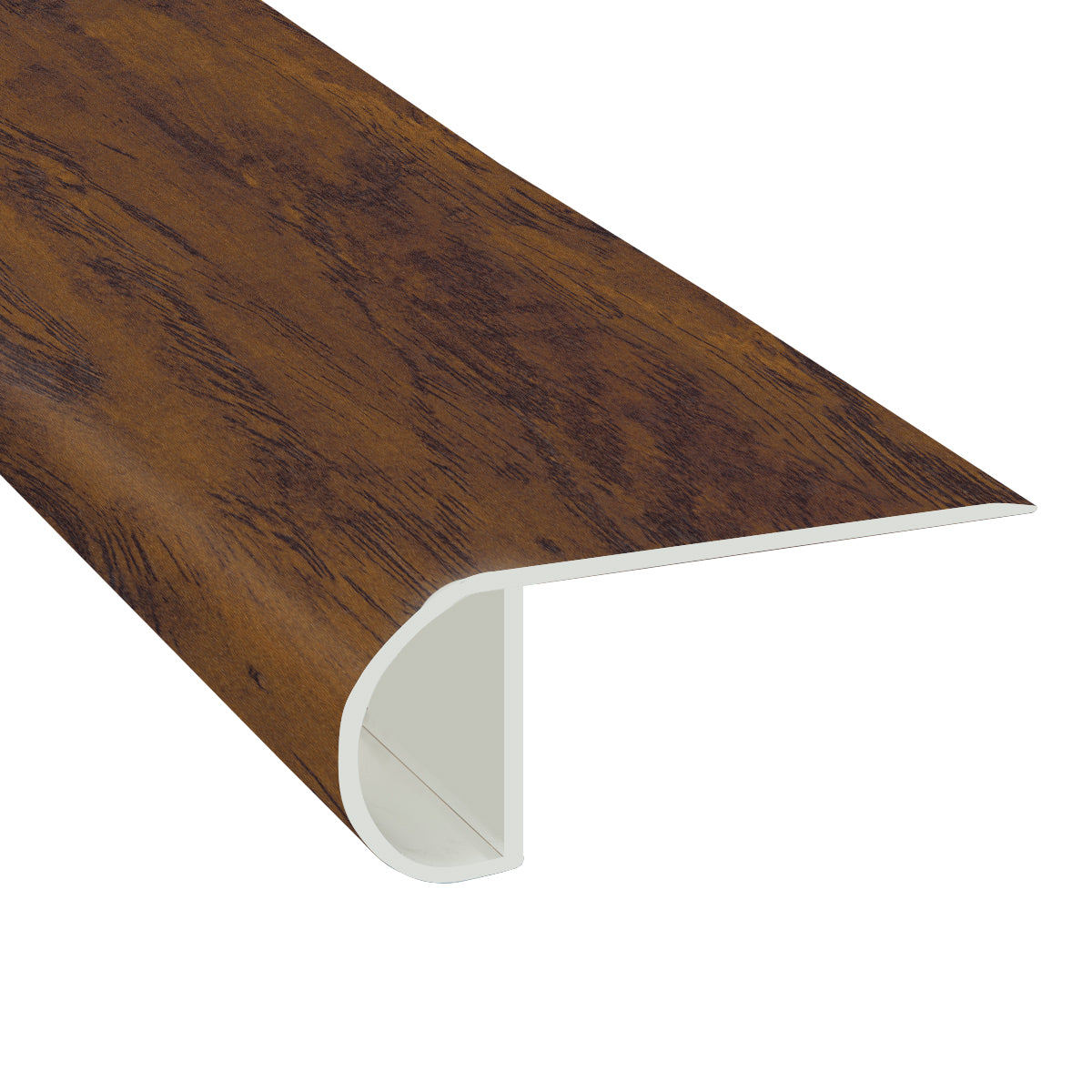 Copper Ridge Chestnut Waterproof Laminate 1 in. T x 2.23 in. W x 7.5 ft. L Low Profile Stair Nose