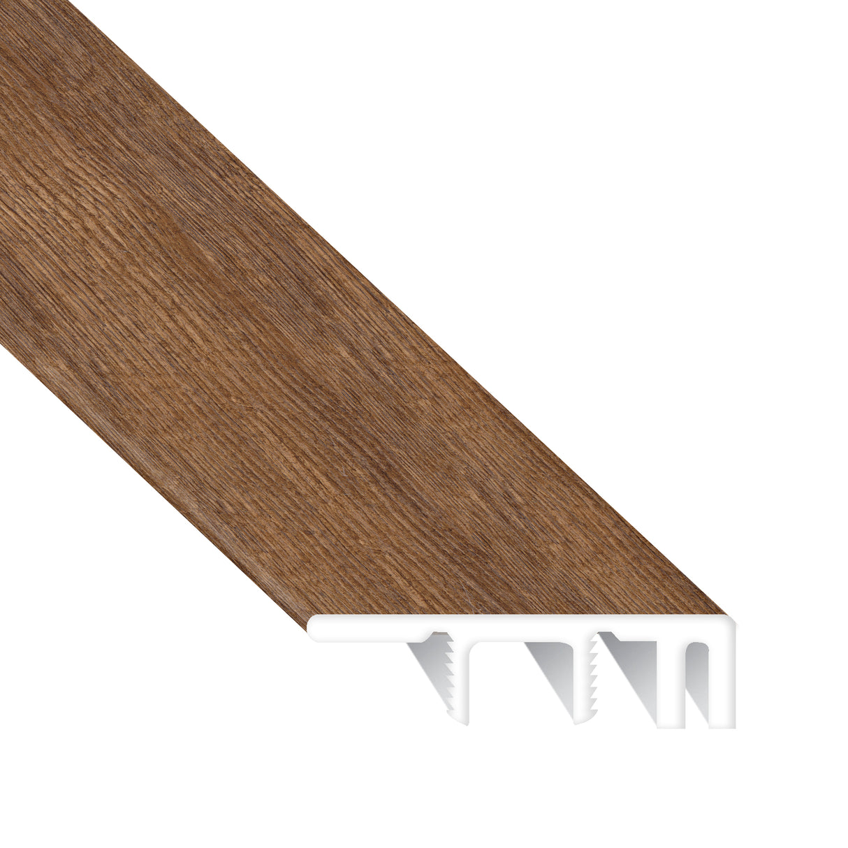 Copper Ridge Chestnut Waterproof Laminate 1.5 in. Wide x 7.5 ft. Length End Cap