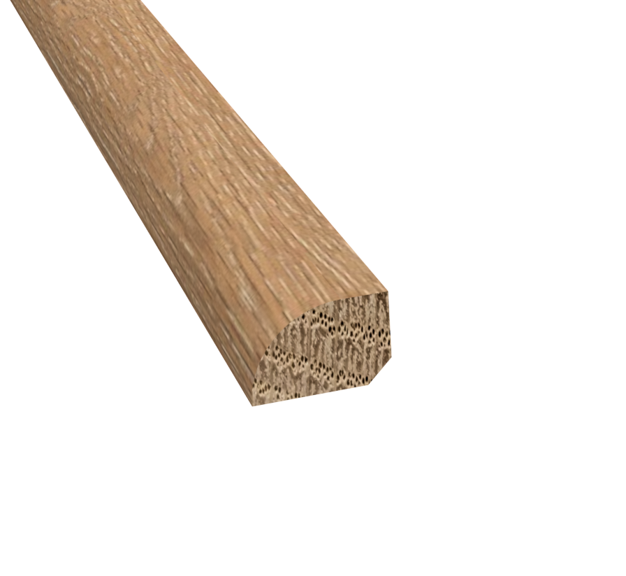 Prefinished Claire Gardens Oak 3/4 in. Tall x 0.5 in. Wide x 6.5 ft. Length Shoe Molding