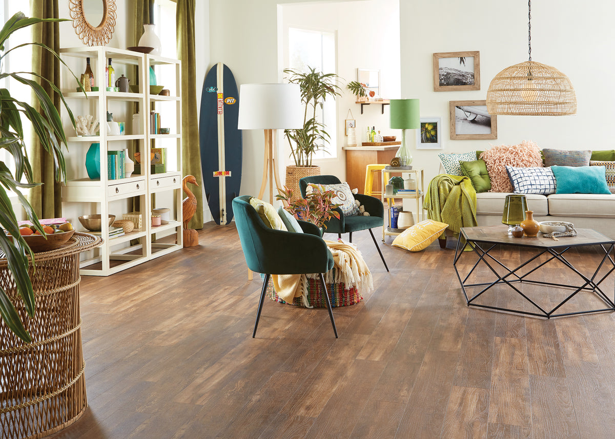5mm Copper Ridge Oak Waterproof Luxury Vinyl Plank Flooring - Sample