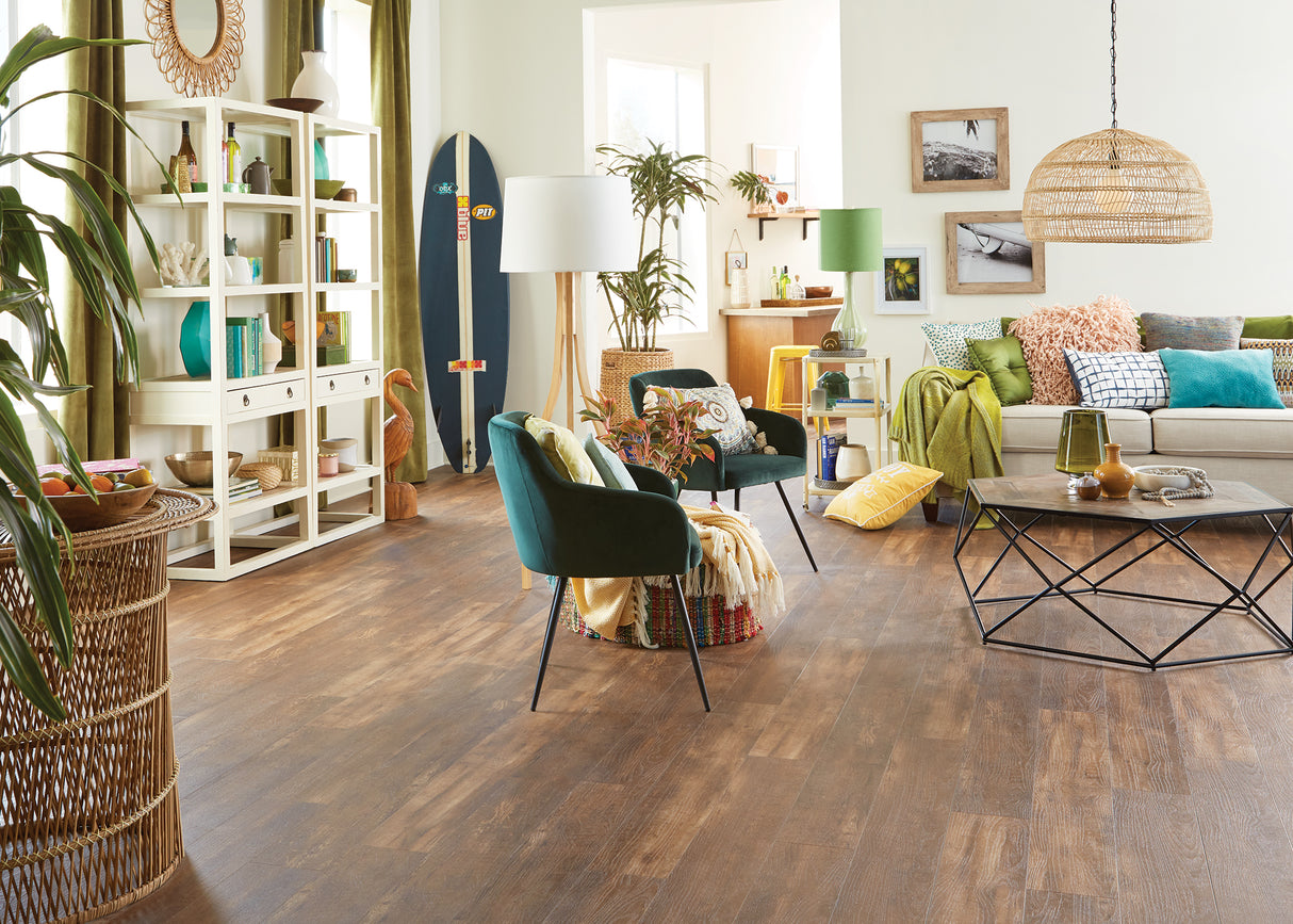 5mm Copper Ridge Oak Waterproof Luxury Vinyl Plank Flooring - Sample