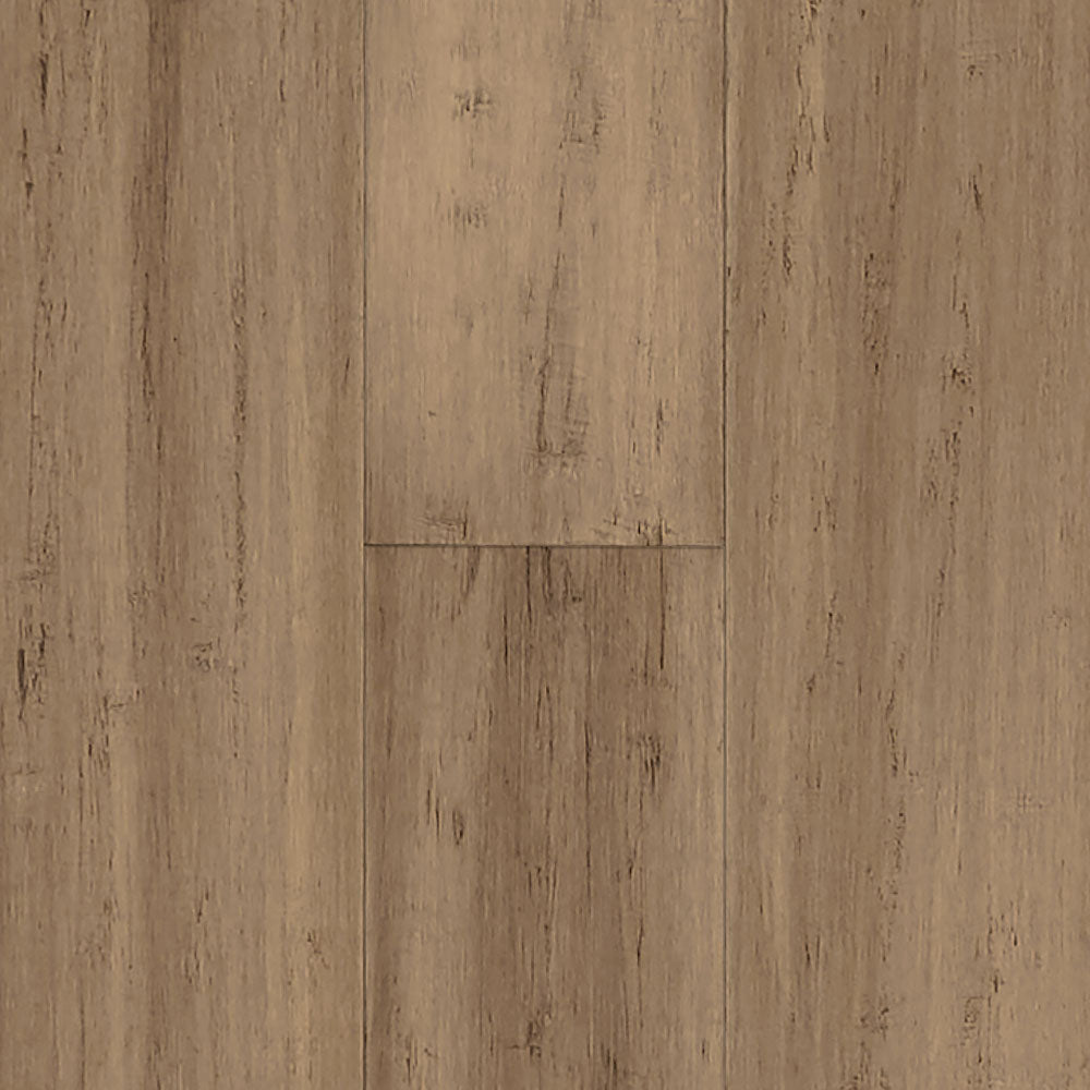 7mm w/pad Toffee Distressed Water-Resistant Strand Engineered Bamboo Flooring 5.11 in. Wide - As-Is - Stack Out - 437.58 Sq. Ft.
