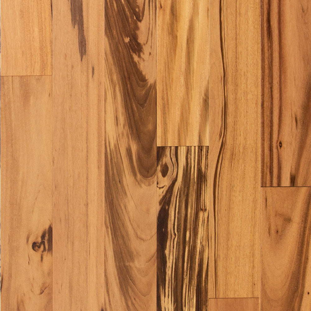 3/8 in. Brazilian Koa Prefinished Engineered Hardwood Flooring 3.25 in. Wide