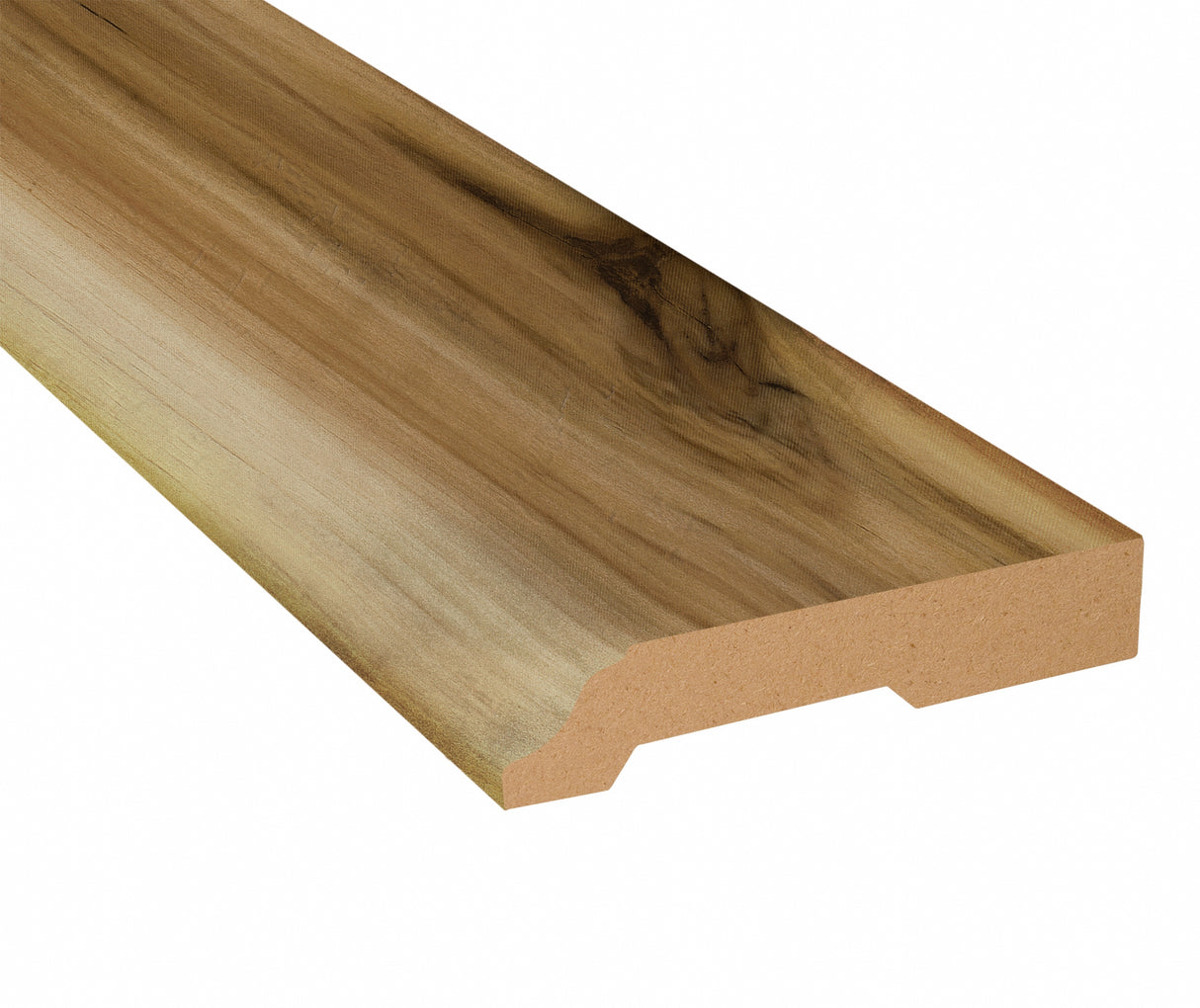 Verona Myrtle Vinyl 3.25 in wide x 7.5 ft Length Baseboard