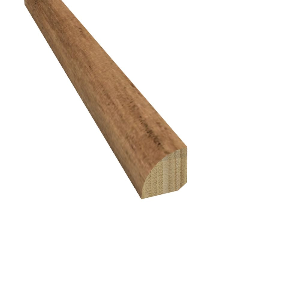 Prefinished Toffee Bamboo 3/4 in. Tall x 0.75 in. Wide x 72 in. Length Quarter Round