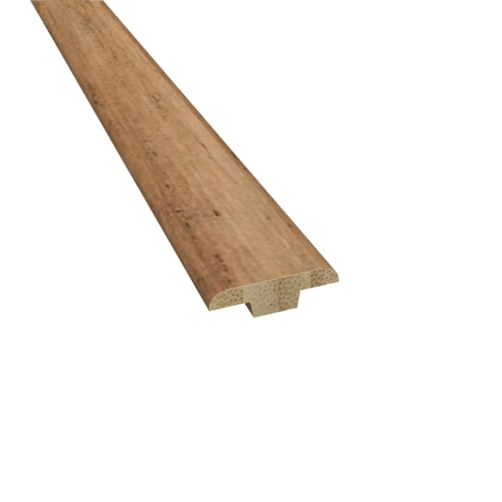 Prefinished Toffee Bamboo 1.25 in. Wide x 72 in. Length T-Molding