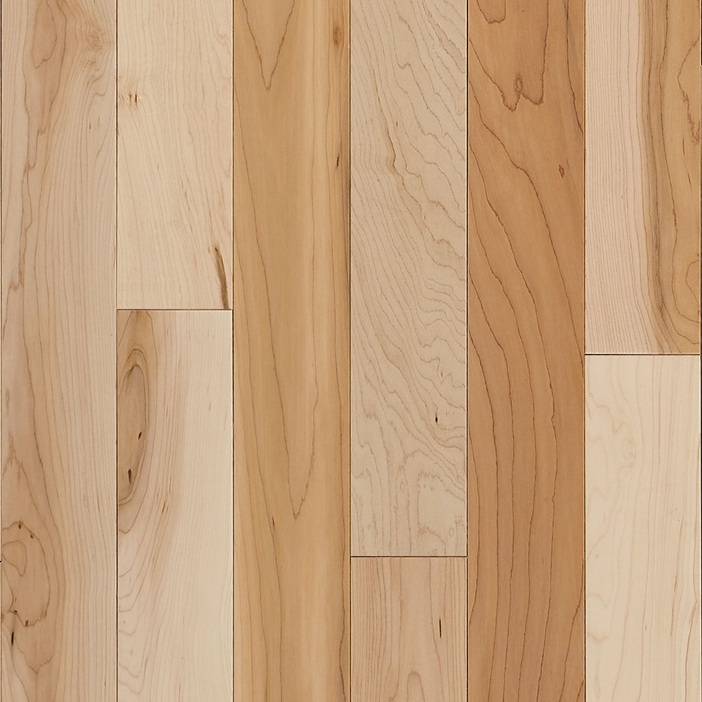 3/4 in. Maple Character Prefinished Solid Hardwood Flooring 3.25 in. Wide