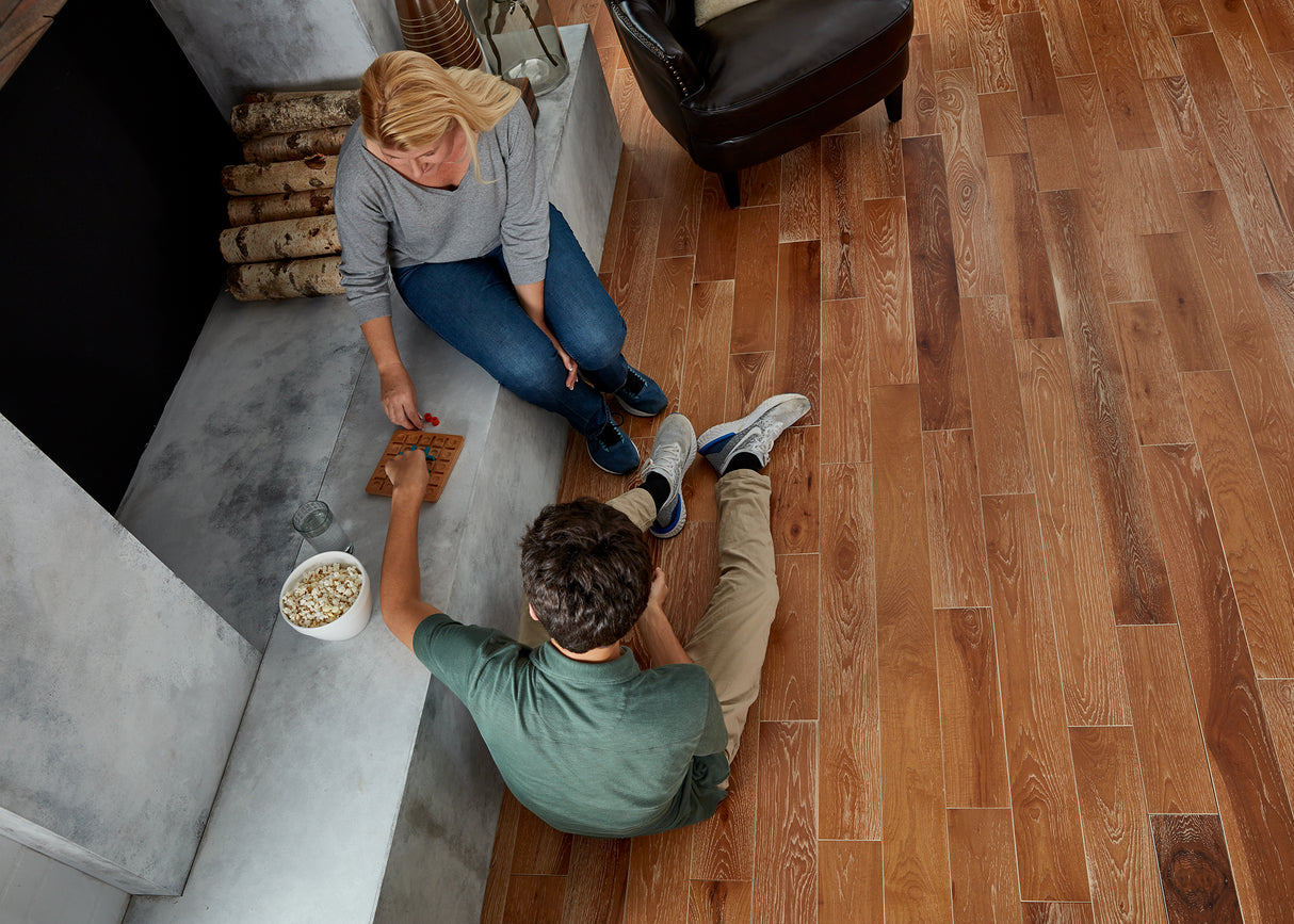 3/4 in. North Hampton Hickory Distressed Prefinished Solid Hardwood Flooring 5 in. Wide