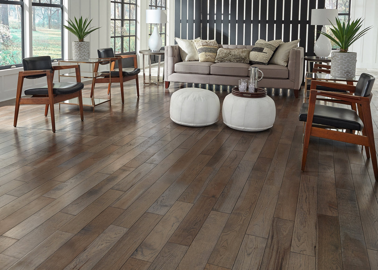 3/4 in. Haversham Hickory Solid Hardwood Flooring 5 in. Wide