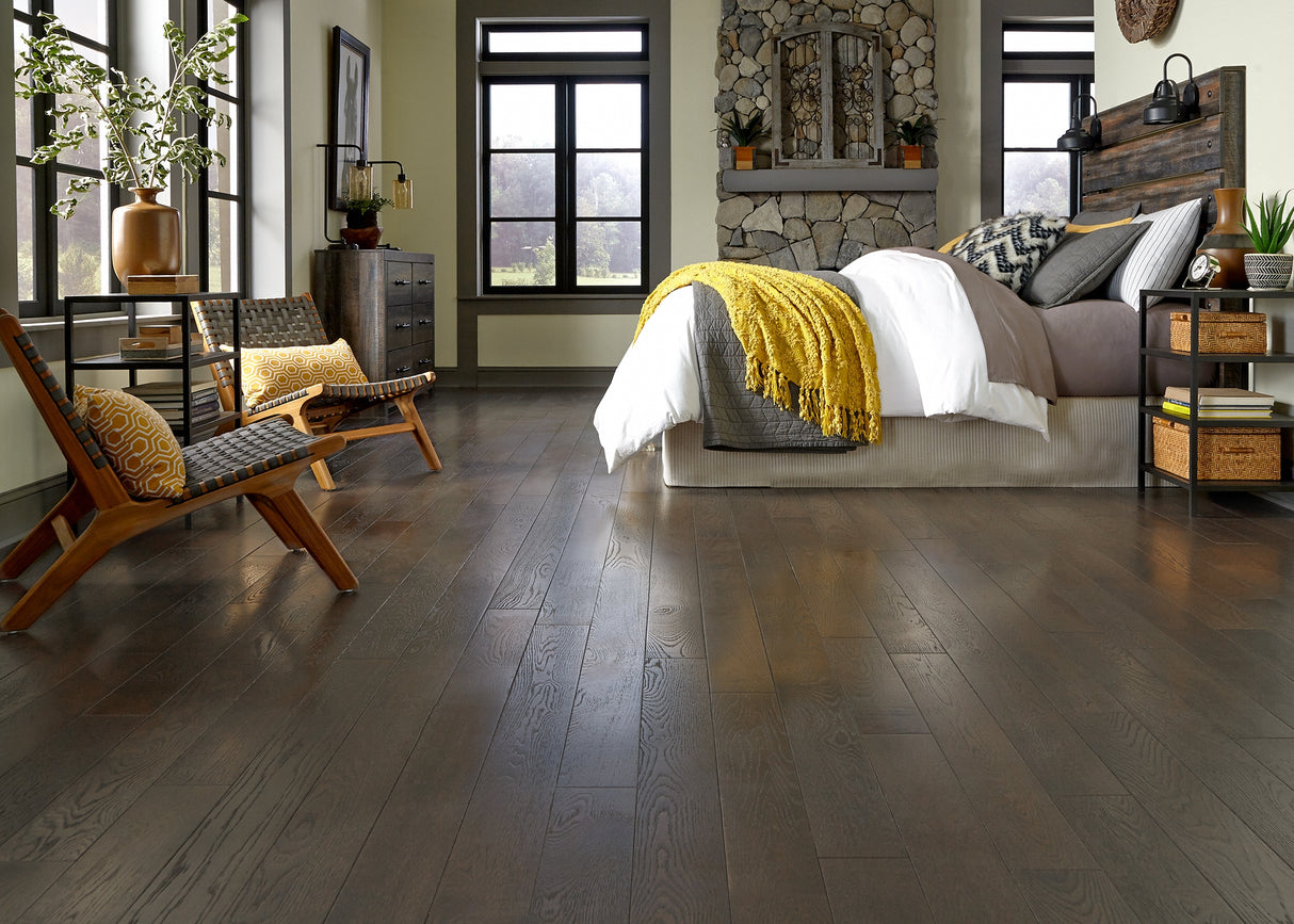 Distressed Prefinished Solid Hardwood Coronado Oak 3/4" x 5" - Odd-Lot-As-Is - Stack Out - 799 Sq. Ft.