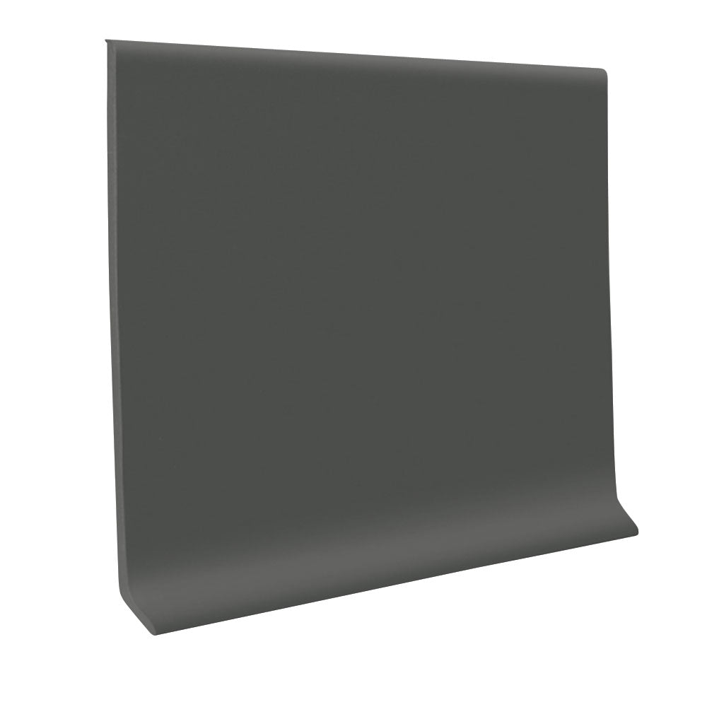 Cove Base Vinyl Wall Base Black 1/8 in. Thick x 4 in. Tall x 120 ft. Length Roll