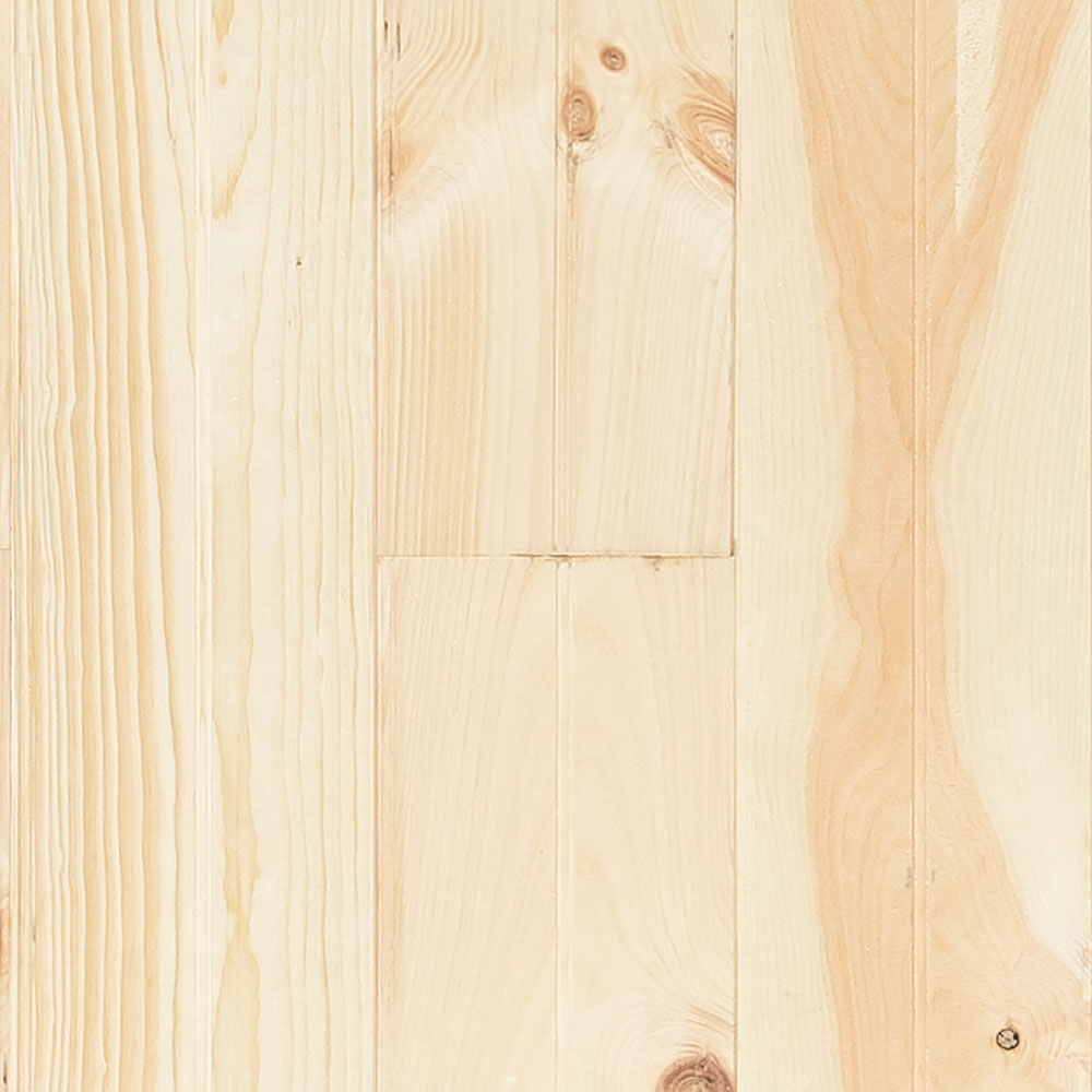 3/4 in. New England Edge/Center Bead White Pine Unfinished Solid Flooring 6.88 in. Wide