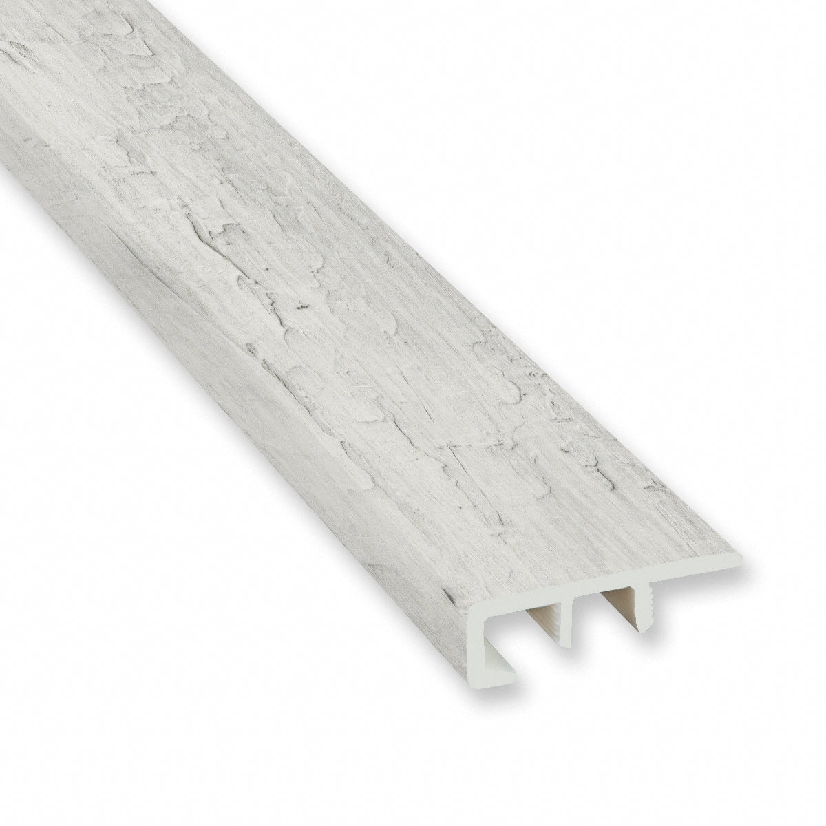 New Point Coastal Pine Vinyl Waterproof 1.5 in wide x 7.5 ft Length End Cap