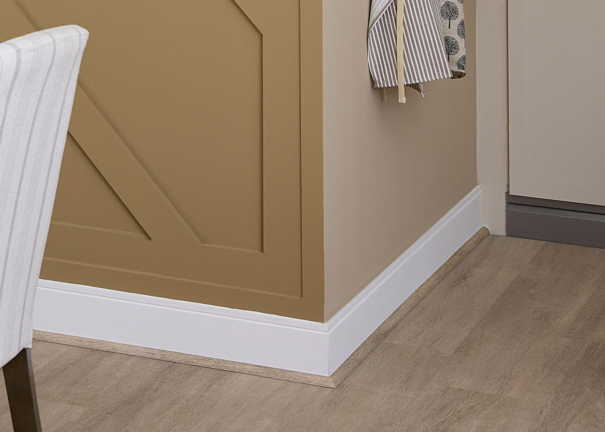 WMP618B 19/32 in. Thick x 5-1/2 in. Tall x 12 ft. Length Vintage Industrial Baseboard