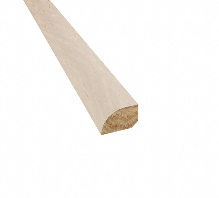 Prefinished Hatteras Hickory 3/4 in. Tall x 0.5 in. Wide x 6.5 ft. Length Shoe Molding