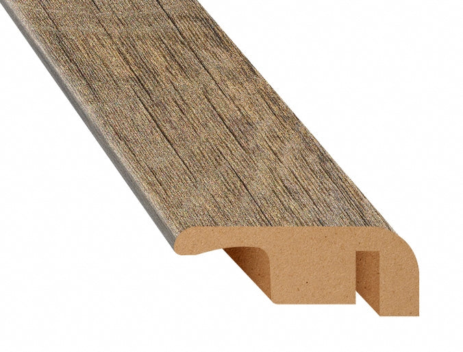 Dutch Barn Oak Laminate 1.37 in. Wide x 7.5 ft. Length End Cap