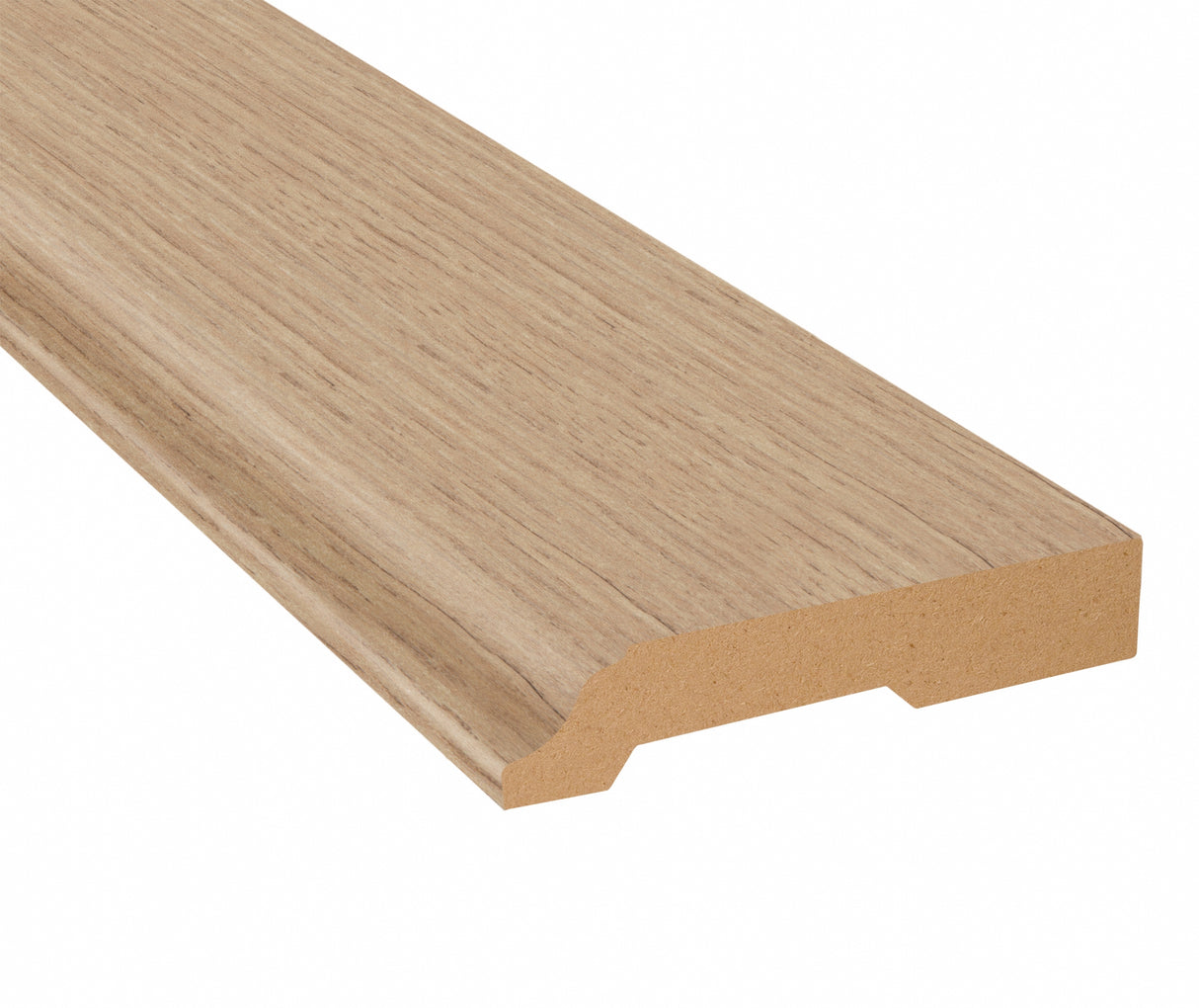 Hannigan Oak Laminate 3-1/4 in. Tall x 0.63 in. Thick x 7.5 ft. Length Baseboard