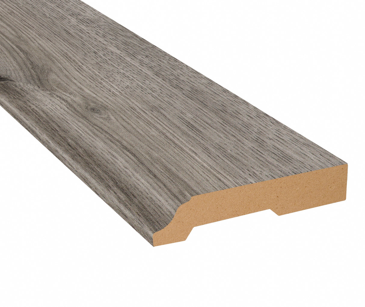 Stockholm Silver Oak Laminate 3-1/4 in. Tall x 0.63 in. Thick x 7.5 ft. Length Baseboard