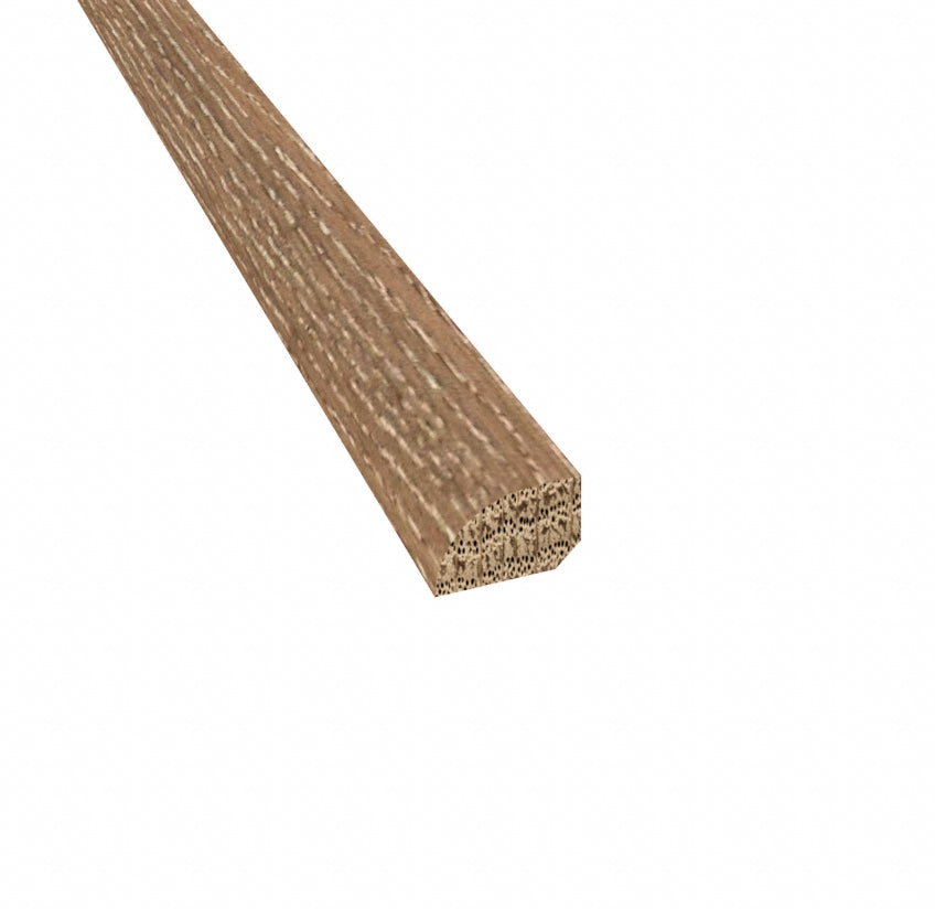 Prefinished Tangier Oak 3/4 in. Tall x 0.5 in. Wide x 6.5 ft. Length Shoe Molding