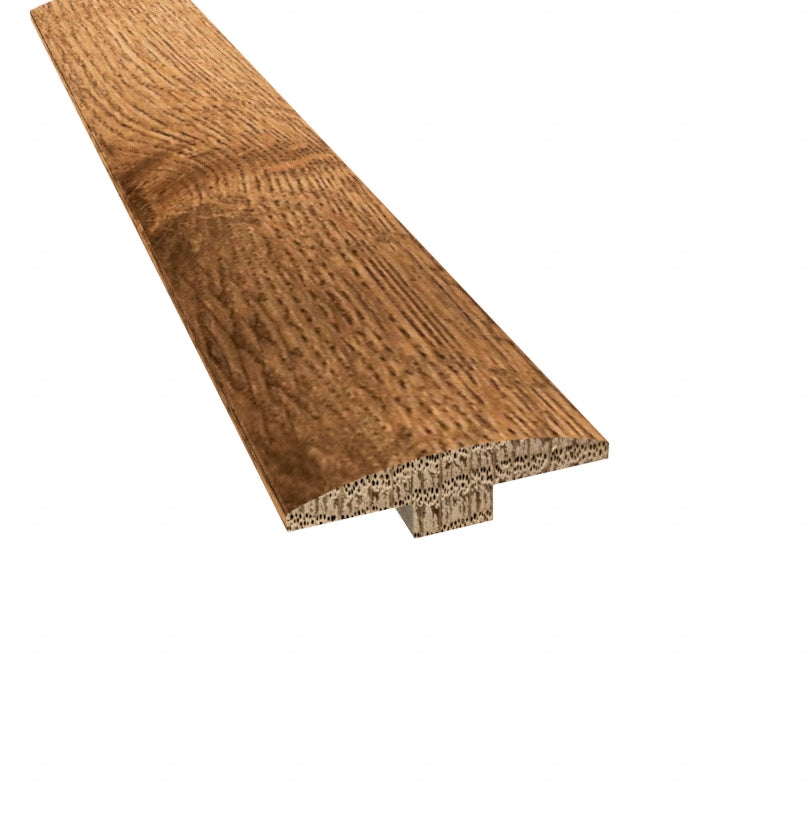Prefinished Amherst Oak 2 in. Wide x 6.5 ft. Length T-Molding