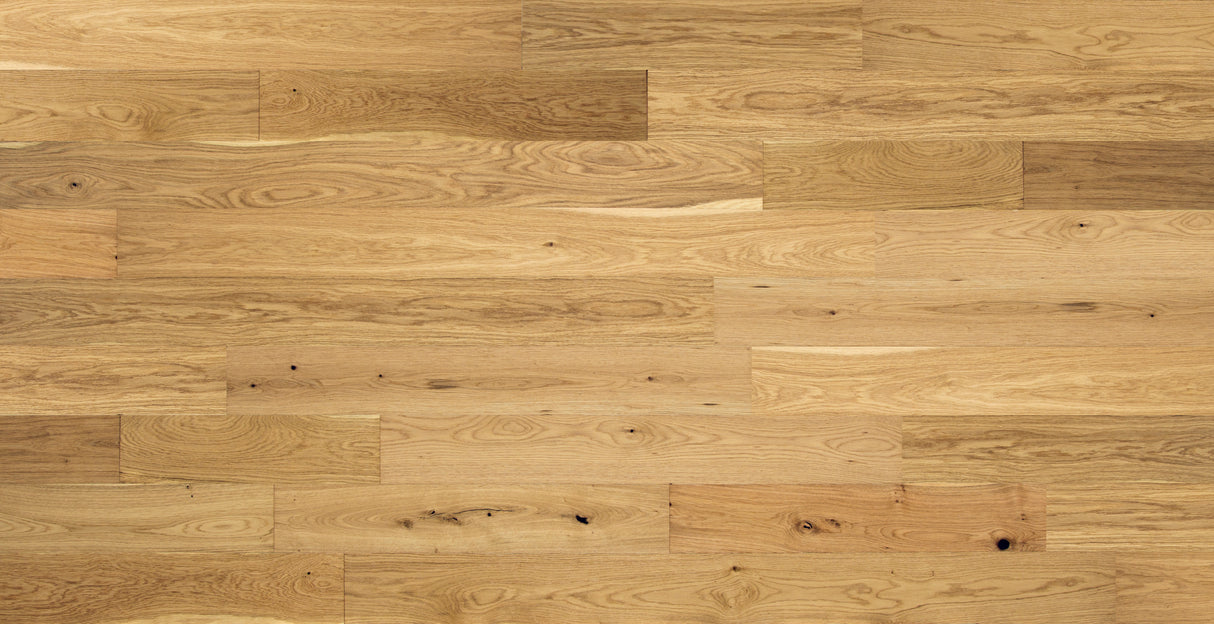 3/8 in. Blue Ridge Oak Distressed Engineered Hardwood Flooring - Sample