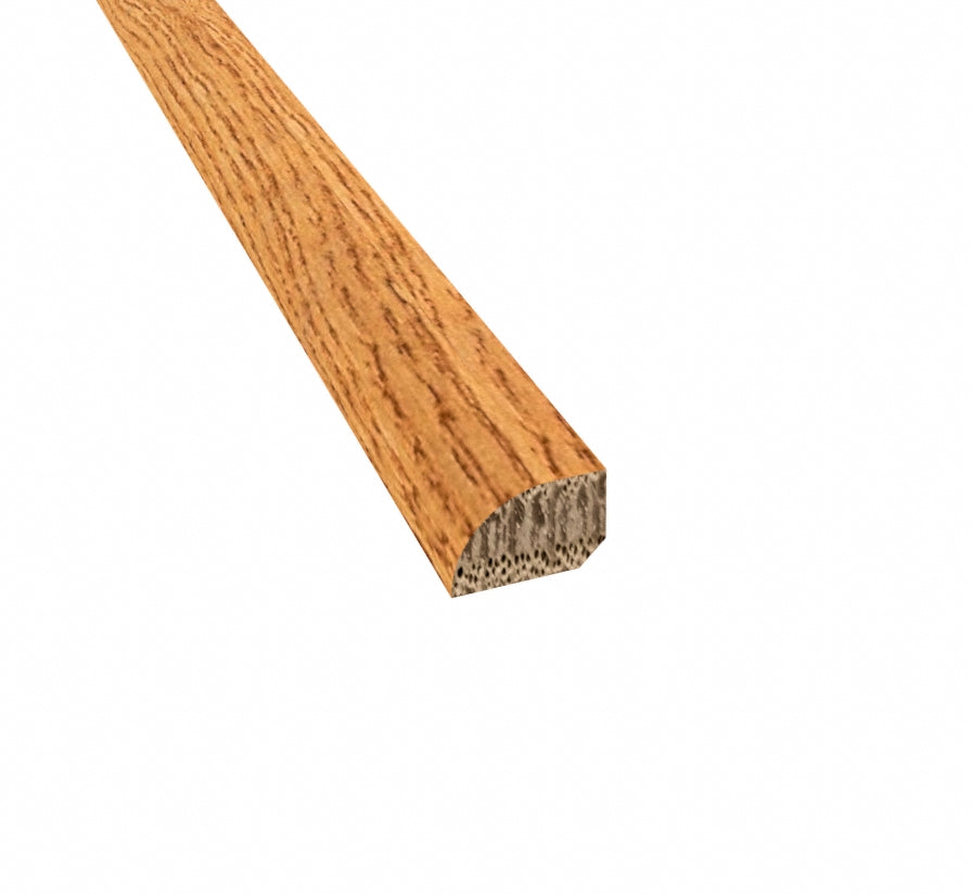 Prefinished Warm Spice Oak 3/4 in. Tall x 0.5 in. Wide x 6.5 ft. Length Shoe Molding