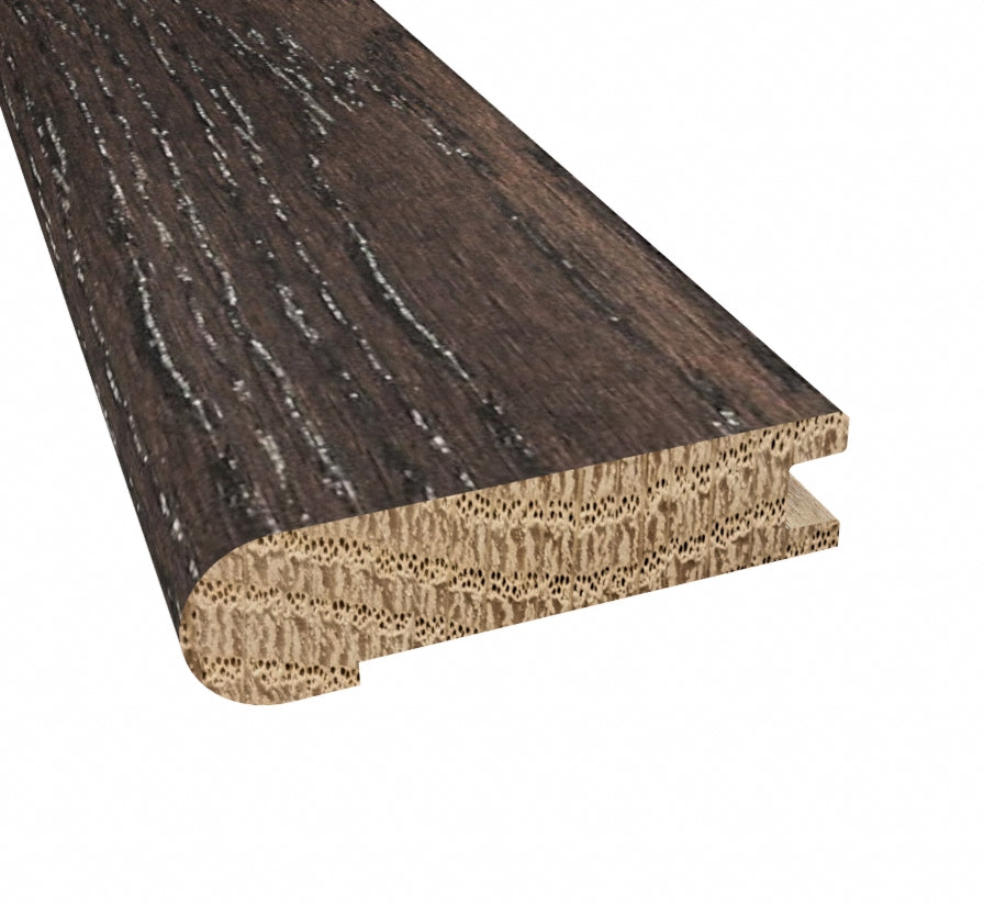 Prefinished Coronado Oak 3/4 in. Thick x 3.13 in. Wide x 6.5 ft. Length Stair Nose