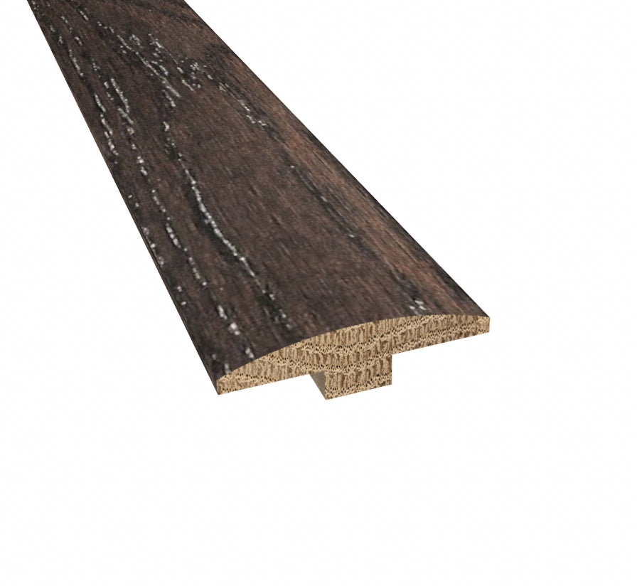 Prefinished Coronado Oak 2 in. Wide x 6.5 ft. Length T-Molding