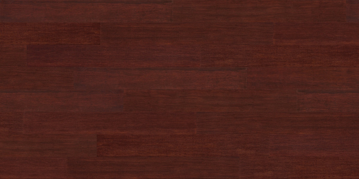 6mm Cabernet Water-Resistant Strand Engineered Bamboo Flooring 7.5 in. Wide