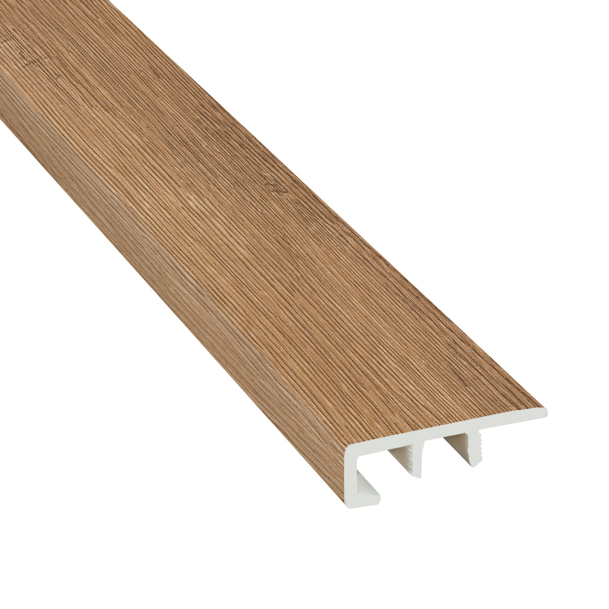 Wheat Field Oak Waterproof Laminate 1.5 in. Wide x 7.5 ft. Length End Cap