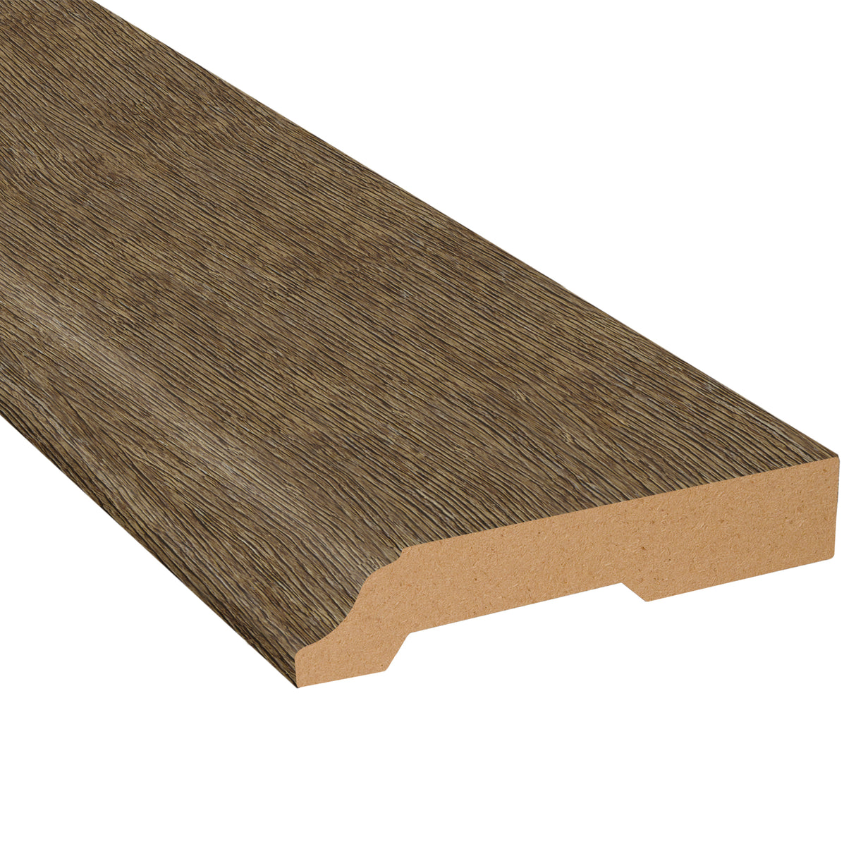Urban Loft Ash Vinyl Plank 5 in x 7.5 ft Baseboard