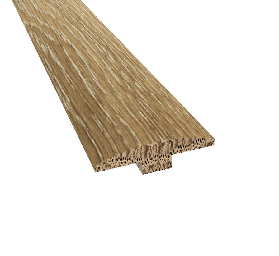 Prefinished Falmouth Oak 2 in. Wide x 6.5 ft. Length T-Molding
