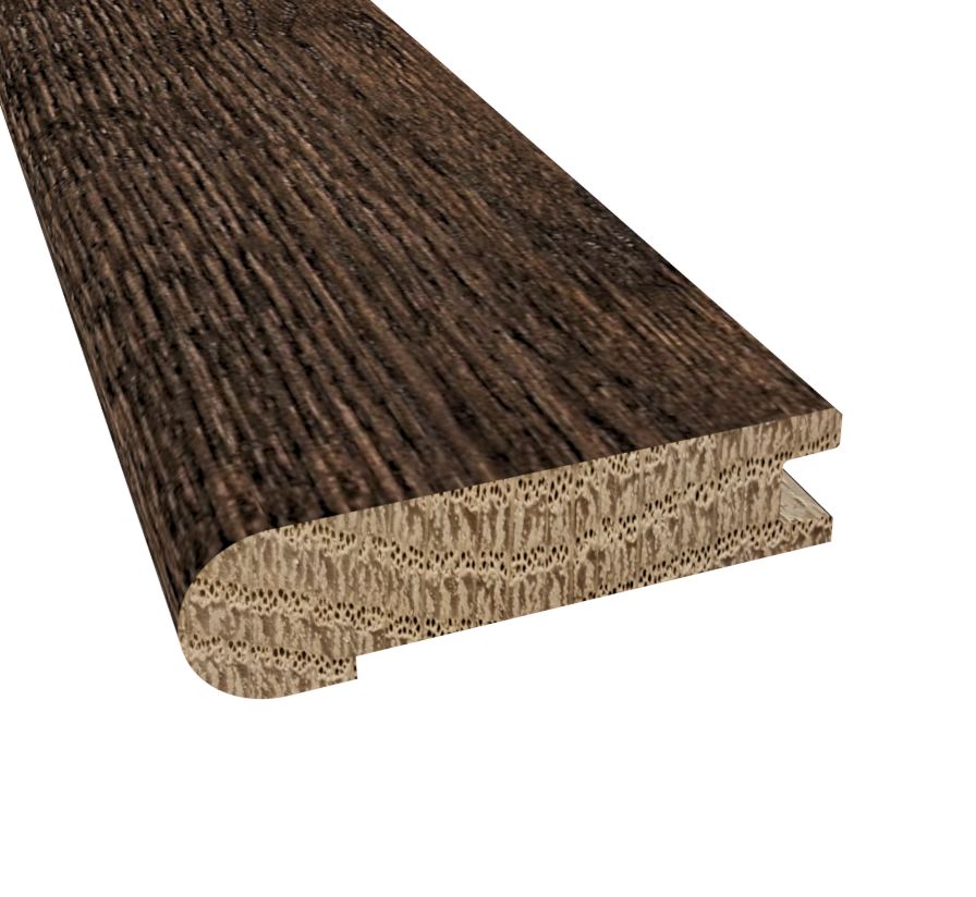 Prefinished Exeter Oak 3/4 in. Thick x 3.13 in. Wide x 6.5 ft. Length Stair Nose