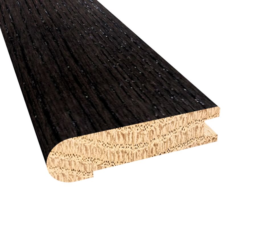 Prefinished Highgate Oak 3/4 in. Thick x 3.13 in. Wide x 6.5 ft. Length Stair Nose